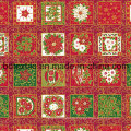 Christmas Golden Pattern Printing Cotton Fabrics to United States